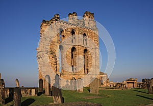 Tynemouth Prior and castle