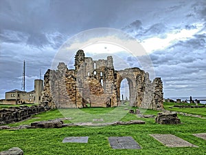 Tynemouth Priory and the Old Coastguard Station