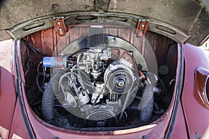 Type 1 engine compartment