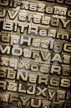 Type Background Vertical