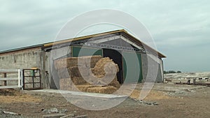 Types of buildings, barns and equipment on Ukrainian farms