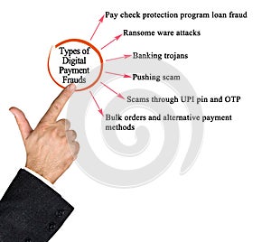 Types of Digital Payment Frauds