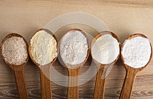 Types of flour