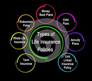 Types of life insurance polices