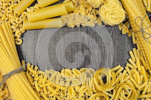 Types of pasta shapes