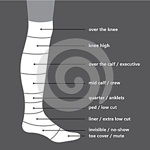 Types of socks scheme