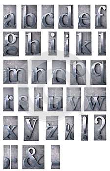 Typescript alphabet photo