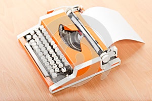 Typescript typing typewriter photo