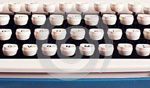 Typewriter keyboard