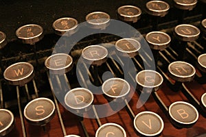 Typewriter keys