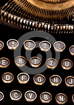 Typewriter keys