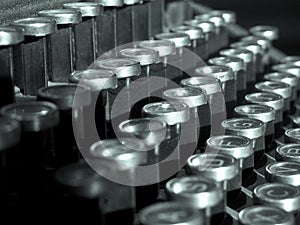 Typewriter keys
