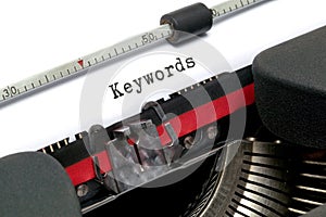 Typewriter Keywords photo