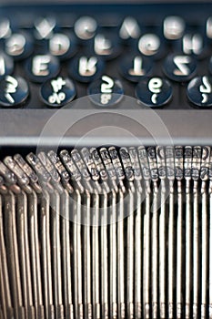Typewriter letters