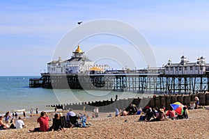 Typhoon display Eastbourne Airshow England