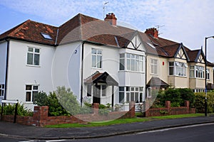 Typical 1930s semi detatched house