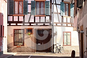 Typical Alsatian architecture - Colmar - France 002