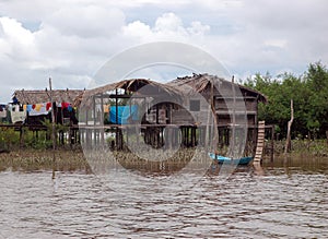 Typical Amazon Home (the Amazonia) photo