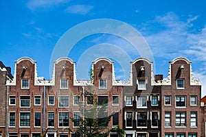 Typical Amsterdam houses