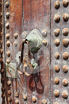 Typical arab style doorknob