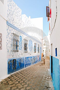 Typical arabic architecture in Asilah