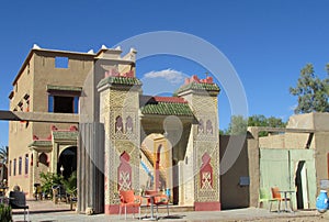 Typical arabic house arcitecture