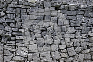 Typical Aran Island Connemara Stone Wall