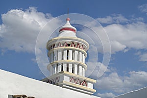 Typical architecture of Algarve chimneys