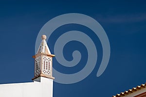 Typical architecture of Algarve chimneys