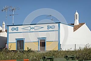 Typical architecture of Algarve rustic buildings