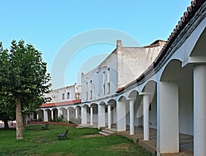 Plaza de Extremadura en Entrerrios, Badajoz - Spain photo