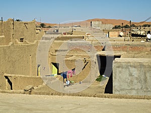 Typical architecture in Merzouga