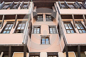 Typical architecture in the old town, Plovdiv