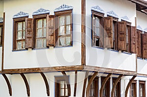 Typical architecture in the old town, Plovdiv