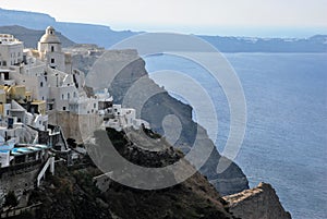 Typical architecture in Santorini Island