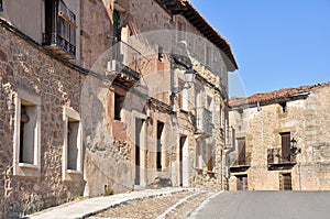 Typical architecture in a Spanish town