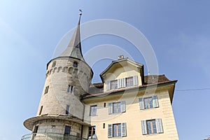 Typical architecture style at Luzern village
