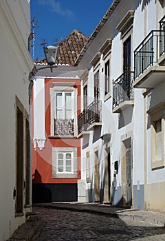 Typical architecture in Tavira, Algarve - Portugal