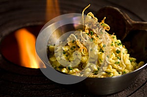 Typical Austrian dish, Kasnocken