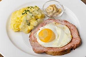 A typical bavarian snack