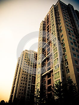 Typical Beijing residence flat