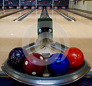 Typical Bowling Alley, USA