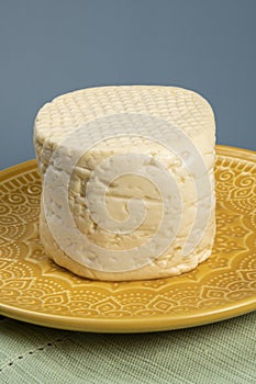 Typical Brazilian Minas cheese from Minas Gerais