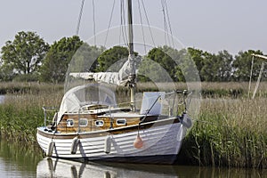 Typical Broads Cruiser Sailing Boat