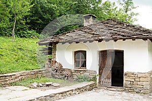 Typical Bulgarian architecture from the period of Ottoman empirical, Etara, Bulgaria