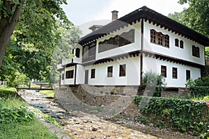 Typical Bulgarian architecture from the period of Ottoman empirical, Etara, Bulgaria