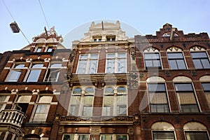 Typical canal Houses of Amsterdam