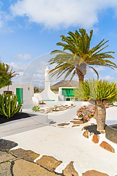 Typical Canarian style buildings