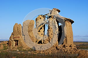 Typical Castilian loft in ruins