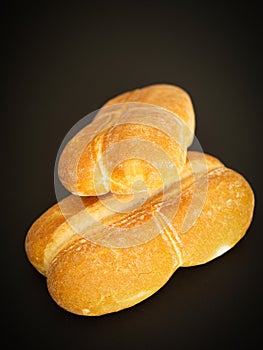 the typical chilean bread: marraqueta